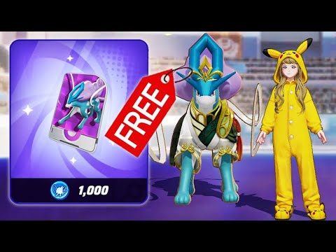 Claim your Legendary Suicune License or Special Holowear for FREE - Pokémon Unite