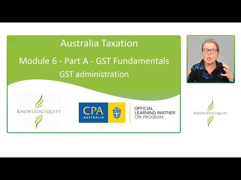 CPA AT M6 - GST Administration