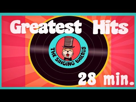 The Singing Walrus Greatest Hits | Kids Song Compilation