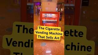 The Cigarette Vending Machine That Sells Art #lasvegas #art #hiddengem #didyouknow #funfacts #fyi