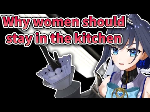 Unhinged Kronii Being an Absolute Menace in the Kitchen For 12 minutes