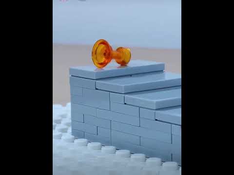 Satisfying Lego glass breaking 🤩 #satisfying #lego #glass #breaking