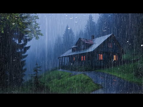 Deep Sleep During the Rainy Night - Rain Sounds For Sleeping - Beat Insomnia, ASMR, RELAX, Study