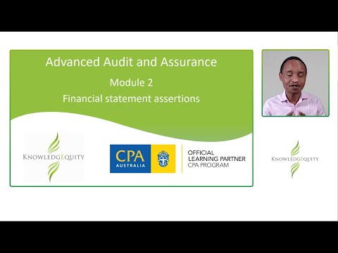 CPA AAA M2 - Financial Statement Assertions