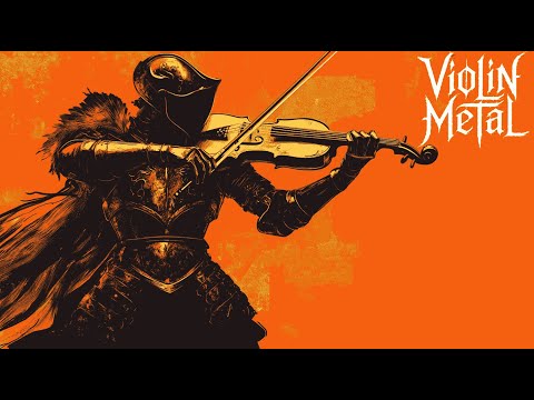 Metal x Violin – Retro-Futuristic Strings & Neon Riffs