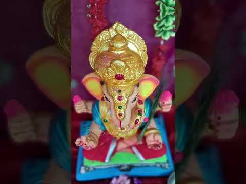 Shendur Lal Chadhayo | Ganesh Chaturthi Status| Ganpati Bappa Morya #shorts #ganpatibappamorya