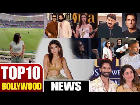 Top 10 Bollywood Headlines Today | Shahid Kapoor, Kareena Kapoor, Honey Singh, Virat Anushka