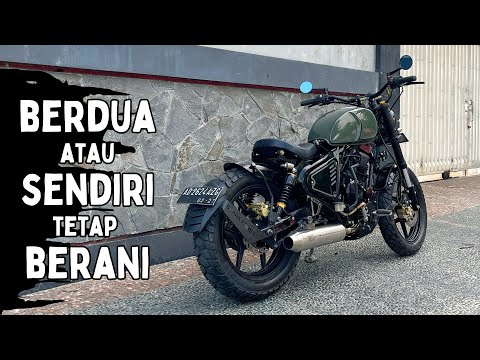 COCOK BUAT JOMBLO DAN PDKT!! YAMAHA SCORPIO BOBBER