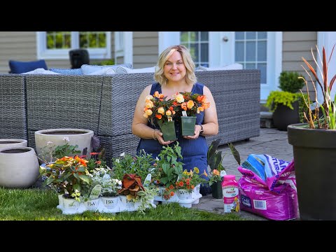 Summer Container Ideas & Combinations! Planting Summer Annual Pots & Decorating the Patio.