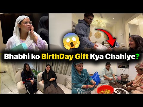 BHABHI ko BIRTHDAY pe Kya GIFT chahiye ?🎁 | GHAR pe banayi itni sari chocolates 😱