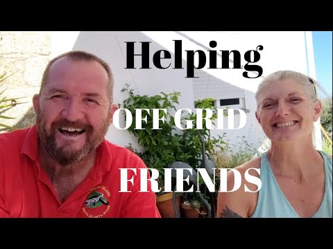 88 : Helping Off Grid Friends in Central Portugal and A Blackberry and Pear Recipe