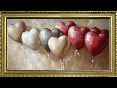 VALENTINES DAY OIL PAINTING FREE TV ART WALLPAPER HOME DECOR SAMSUNG TV FRAMED TV ART SCREENSAVER