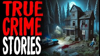 5 Disturbing True Crime Stories For Sleep With Rain Sound | Black Screen | Mr. Nightscared