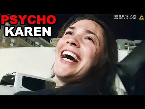 Drama Queen Karen has TEMPER TANTRUM During Felony Arrest