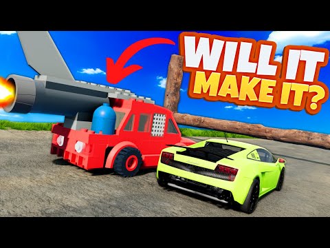 Testing WEIRD Cars vs Limbo Bars in BeamNG Drive Mods!