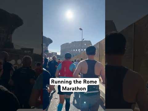 Running the Rome Marathon - Part 3 #marathon #romemarathon #runningmotivation #strava #running #rome