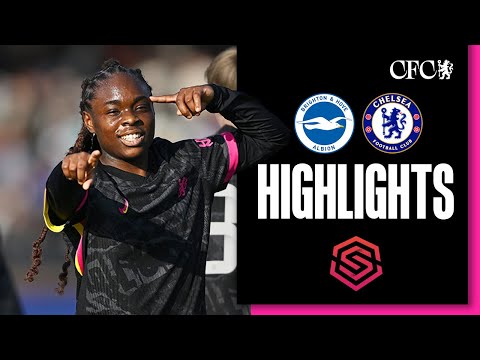 Brighton Women 2-2 Chelsea Women | HIGHLIGHTS & MATCH REACTION | WSL 24/25