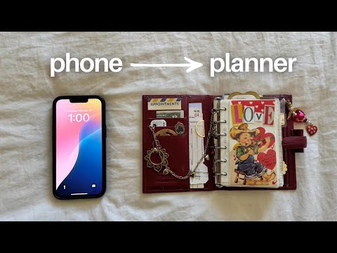 why you should ditch your phone and get a planner