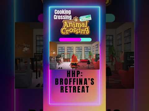 ACNH Brofinna's Retreat HHP #cookingcrossing #acnh #animalcrossingnewhorizons #gameplay