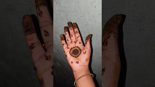 How to Get Dark Stains with Natural Henna🤎#viralvideo #henna #mehendi #shorts