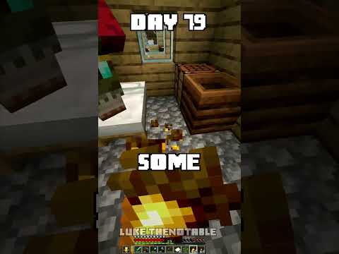 100 Days - [Minecraft Shorts] - Day 79 #minecraft #100days