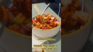 Chicken CashewNut | Delicious | ChineseRice | #foodieadventures #flavorfulfinds #trending