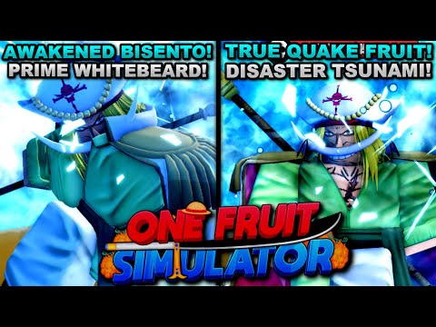 Becoming PRIME WHITEBEARD (True Quake Fruit) In Roblox One Fruit... Here's What Happened!