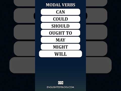 Modal Verbs in English