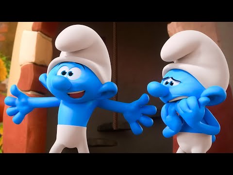 Hefty teaches Timid confidence! 💪 • The Smurfs 3D • Cartoons for Kids