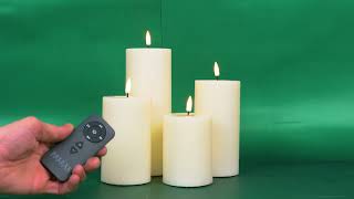 Deluxe Home Art Led Candles