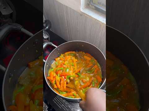 How to cook Beef vegetable Sauce and White Rice