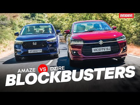 2025 Honda Amaze vs Maruti Suzuki Dzire Comparison Review: Sedans Aren't Dead