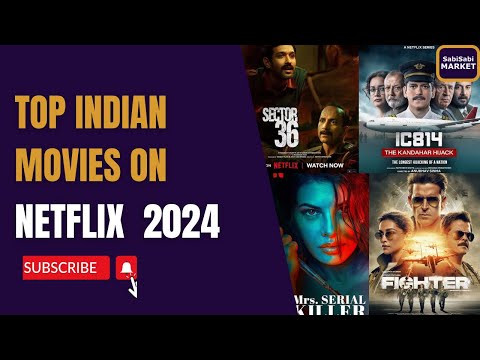 REVIEW: TOP INDIAN MOVIES ON NETFLIX 2024 🍿🎥 (trailers)