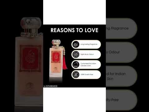 "Unisex Alcohol-Free Fragrance, 100ml, with Fruity and Musky Notes - AL-FAKHR" #perfume #shortvideo