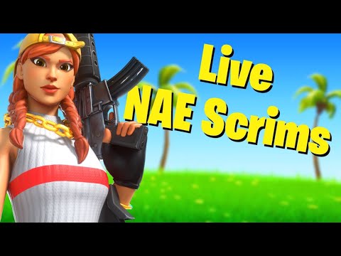 Fortnite Custom Scrims NAE (LIVE V-BUCK GIVE AWAY)