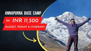 Annapurna Base Camp Trek (Nepal) Without Guide | Budget, Itinerary & Permit