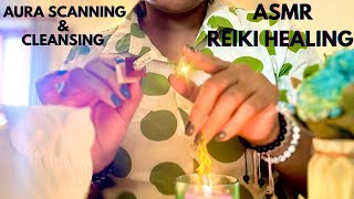 💫✨ASMR REIKI HEALING AURA CLEANSING #asmrreikihealing #negativeandpositiveaura #reiki