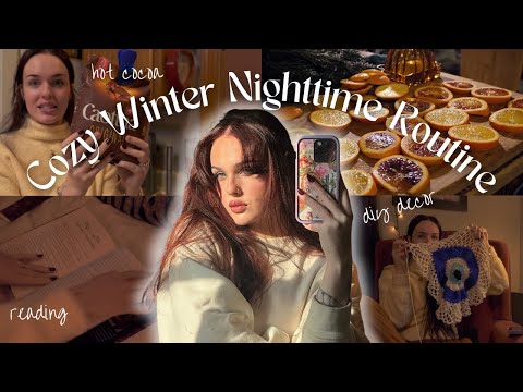 My Self-Care Routine for a Cozy Night In (self love edition) | A cozy wintertime night routine