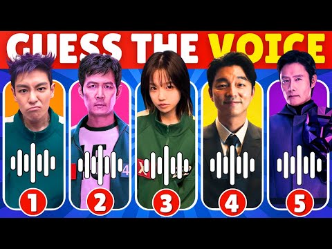 Guess Squid Game 2 Characters by Their Voice & Song ~ Squid Game Season 2 Quiz 🦑