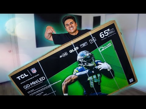 TCL QM7 4K QD-MINI LED TV Unboxing & Impressions!