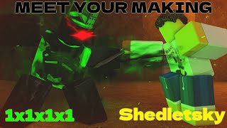 Shedletsky VS 1x1x1x1 - Forsaken Animation