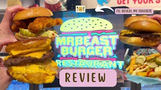 MrBeast Burger Review | MrBeast Burger Restaurant | American Dream Mall