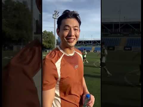 Kim Ji Soo: 4v4 celebrity exhibition game with the champions of the under 12 division :)