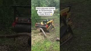 SKID STEER #shorts #business #makemoney #grind #tree #businessideas #money #tips #businesstips