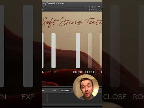 Checking out Dan Keen's new Soft String Textures Sample Library #shorts