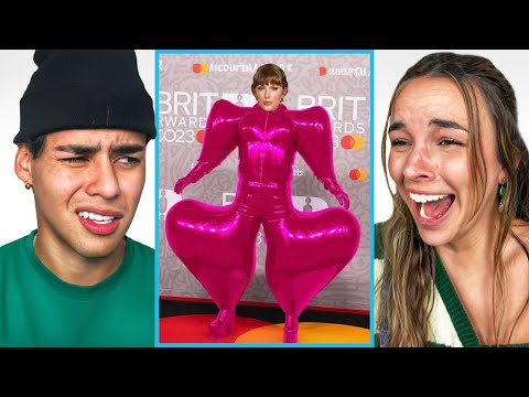 Reacting To The Craziest Red Carpet Outfits!!