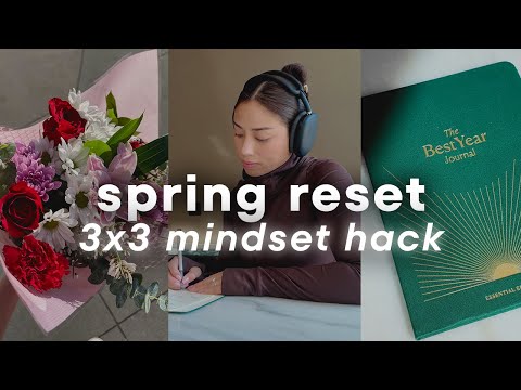 For anyone looking for a fresh start (spring reset step by step)