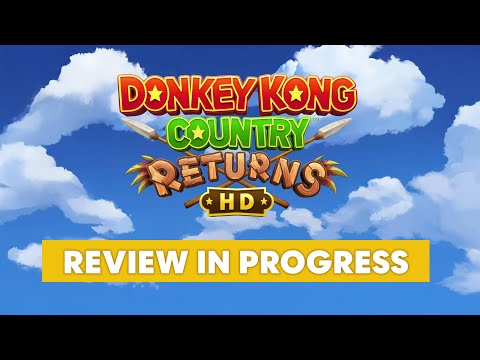 Donkey Kong Country Returns HD Review in Progress