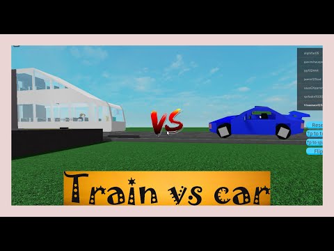 Playing train vs cars!!!