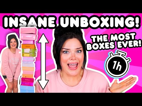 THE MOST BOXES EVER UNBOXED! | Speed Round Unboxing #2